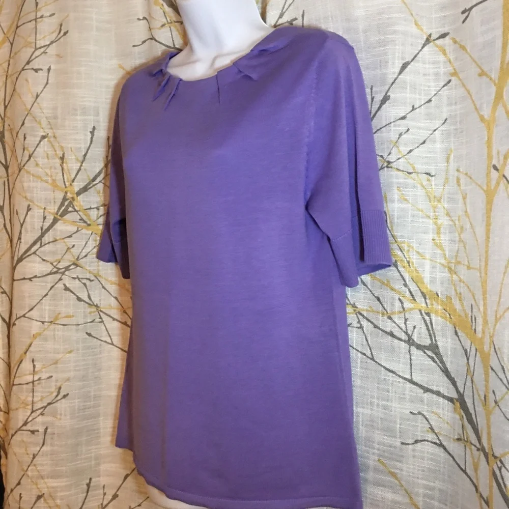 Coldwater Creek Short-sleeved Shirt - Picture 3 of 7